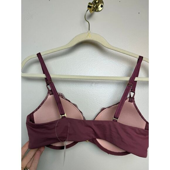 SOMA Embraceable Enchanting Lace Bra in Spiced Whiskey NWT Sz. 34D - Picture 4 of 4